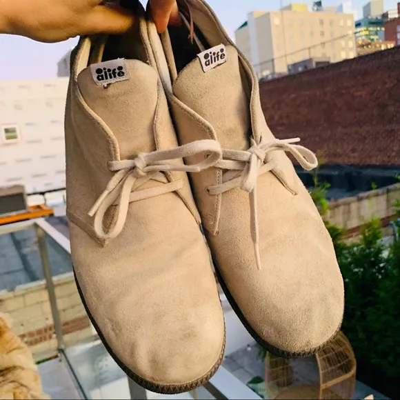 Alife Chick High Leather Suede Lace Classy Shoes