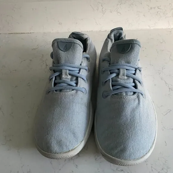 Allbirds Men’s Merino Wool Runner Frost Light Blue Sneakers Sze 10 0819 NV1 Fall