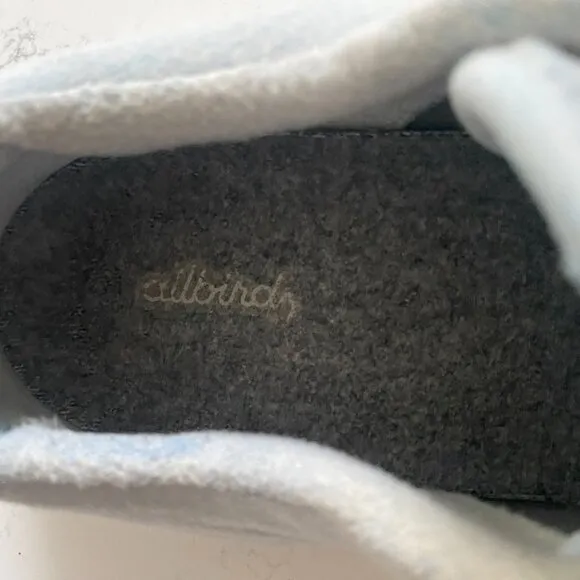 Allbirds Men’s Merino Wool Runner Frost Light Blue Sneakers Sze 10 0819 NV1 Fall