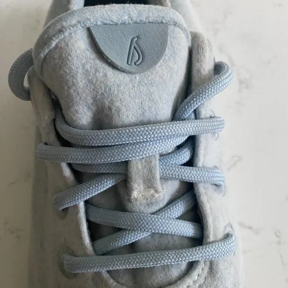 Allbirds Men’s Merino Wool Runner Frost Light Blue Sneakers Sze 10 0819 NV1 Fall