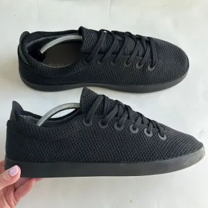 Allbirds Men's Size 12 Tree Pipers Black Sneakers Black Soles Athletic Casual