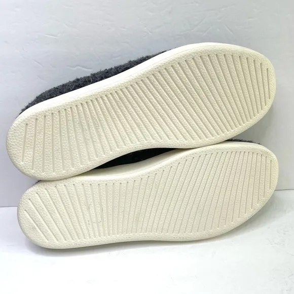 ALLBIRDS Wool Lounger Fluffs NEW Slip On Sneakers Natural Grey Fuzzy Size 12