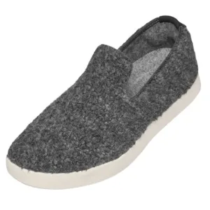 ALLBIRDS Wool Lounger Fluffs NEW Slip On Sneakers Natural Grey Fuzzy Size 12