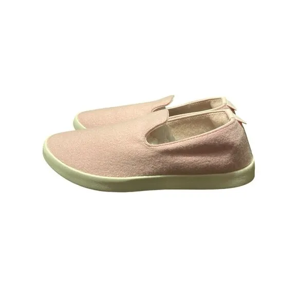 Allbirds Wool Loungers Slip-On Sneakers Size 11 Calm Taupe Pink ZQ Merino Wool