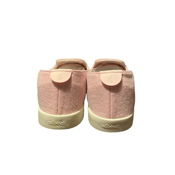 Allbirds Wool Loungers Slip-On Sneakers Size 11 Calm Taupe Pink ZQ Merino Wool