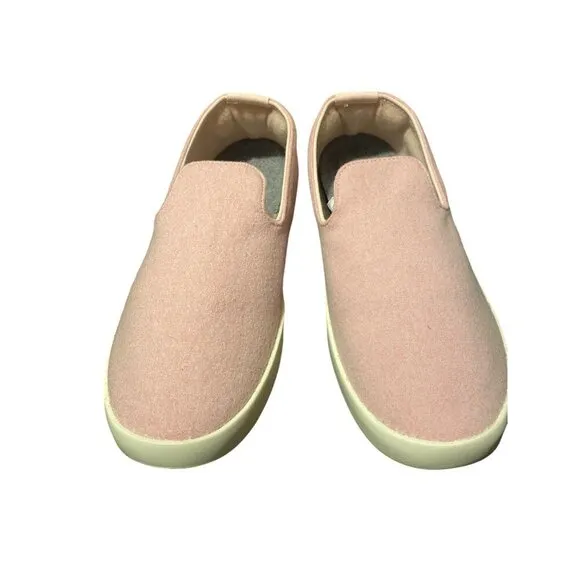Allbirds Wool Loungers Slip-On Sneakers Size 11 Calm Taupe Pink ZQ Merino Wool
