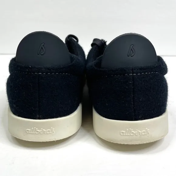 ALLBIRDS Wool Pipers Black Size 9 Sneakers