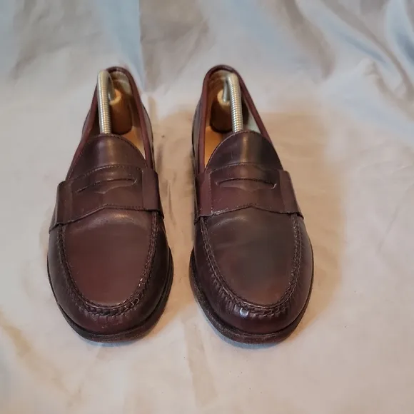 Allen Edmonds Brown Penny Loafers Moccasin Slip-Ons