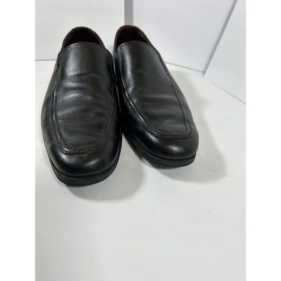 Allen Edmonds Bucktown Men's Black Leather Slip On Loafers Size 8 1/2