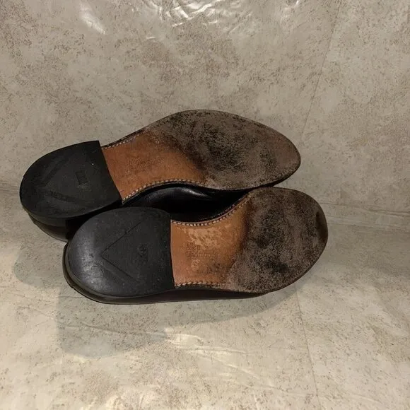 Allen Edmonds Grayson Burgundy Tassel Leather  Business Loafers Size 9.5 E