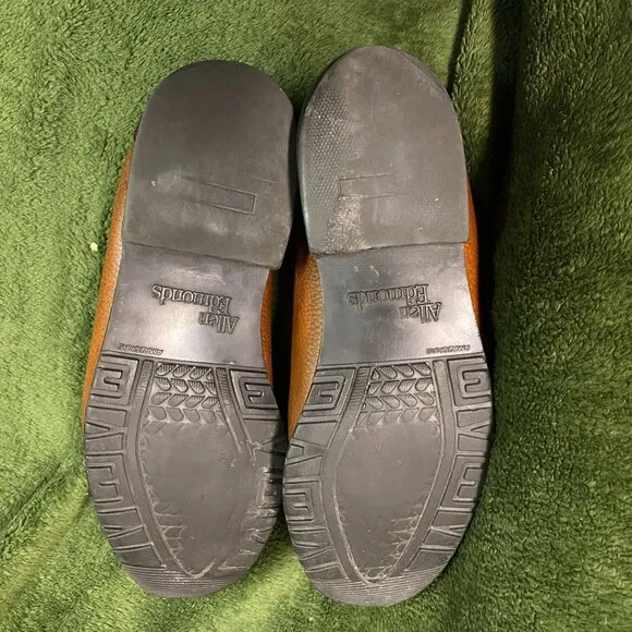 Allen Edmonds Mens Tassel Loafers Size 8D Brown Nashua Leatherm