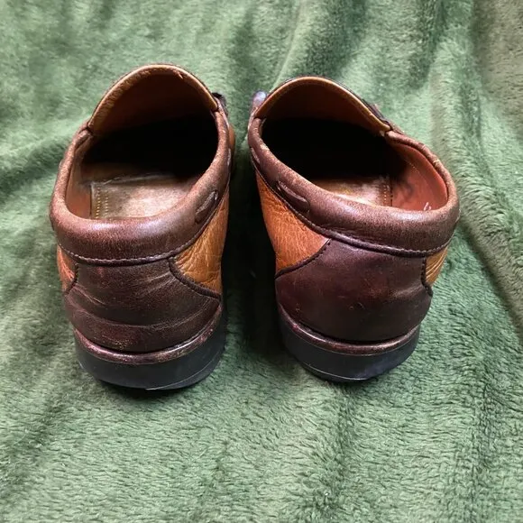 Allen Edmonds Mens Tassel Loafers Size 8D Brown Nashua Leatherm