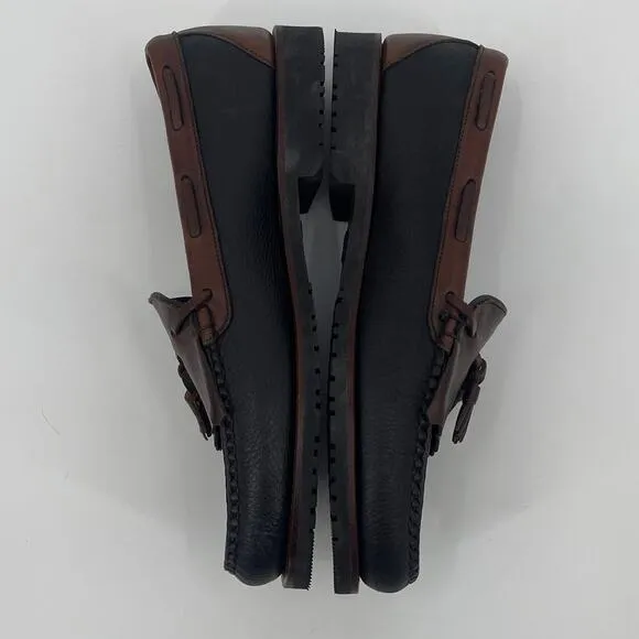 Allen Edmonds Nashua Loafers Mens Shoes Sz 13D Two Tone Tassel Kiltie Preppy