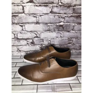 Allen Edmonds Park Avenue Brown leather Oxford Dress Sneakers Men Sz 13D US/46EU