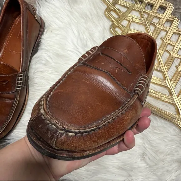 Allen Edmonds Rockland Brown Business Loafers