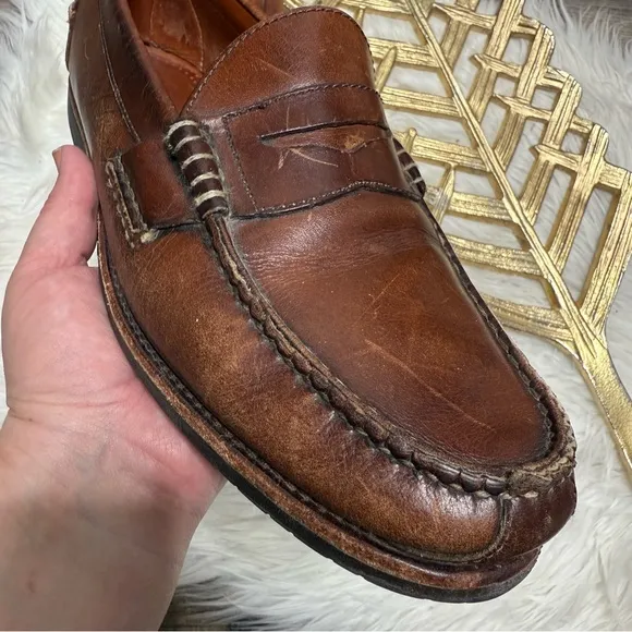 Allen Edmonds Rockland Brown Business Loafers