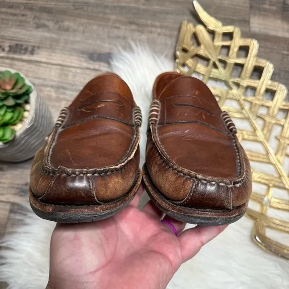 Allen Edmonds Rockland Brown Business Loafers