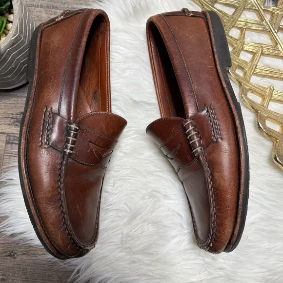 Allen Edmonds Rockland Brown Business Loafers