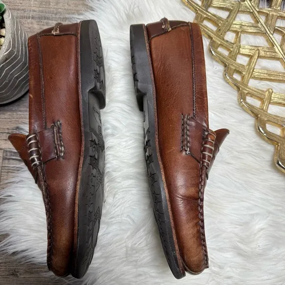 Allen Edmonds Rockland Brown Business Loafers