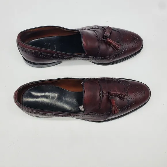 Allen Edmonds Shoes Men 12D Manchester Wingtip Tassel Loafers