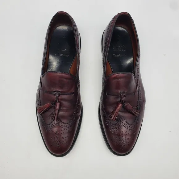 Allen Edmonds Shoes Men 12D Manchester Wingtip Tassel Loafers