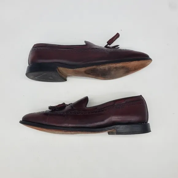 Allen Edmonds Shoes Men 12D Manchester Wingtip Tassel Loafers