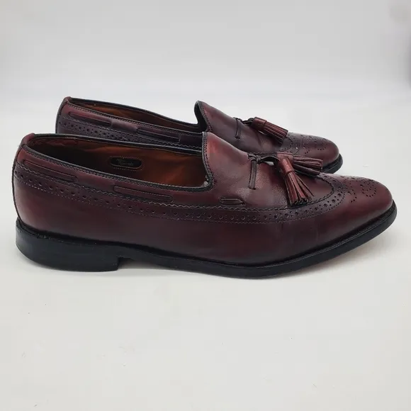 Allen Edmonds Shoes Men 12D Manchester Wingtip Tassel Loafers