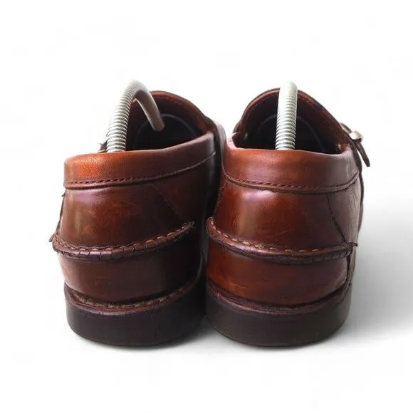 Allen Edmonds Waterbury Kiltie Buckle Slip-on Leather Loafers Men's 10D