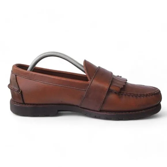 Allen Edmonds Waterbury Kiltie Buckle Slip-on Leather Loafers Men's 10D