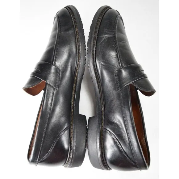 Allen Edmonds Winnetka Black Leather Penny Loafers