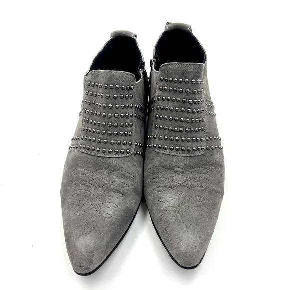 Anine Bing Low Charlie Bootie Grey Gray Size 37