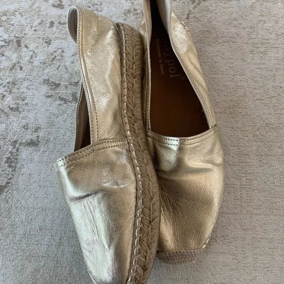 Anthropologie Maypol leather espadrilles