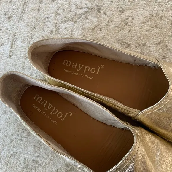Anthropologie Maypol leather espadrilles