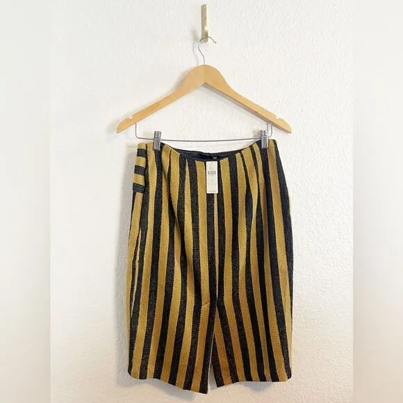 Anthropologie x Eva Franco Striped Pencil Skirt. NWT.   8