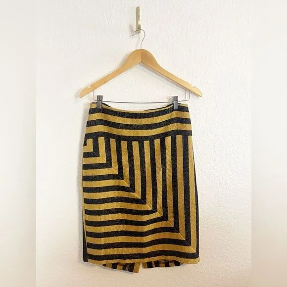 Anthropologie x Eva Franco Striped Pencil Skirt. NWT.   8