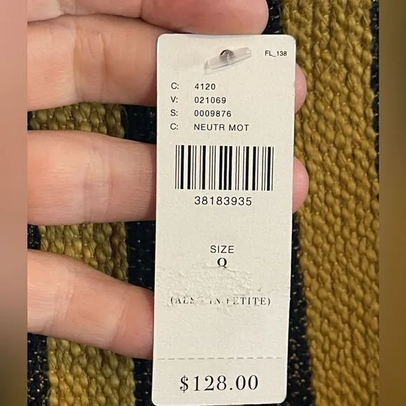 Anthropologie x Eva Franco Striped Pencil Skirt. NWT.   8