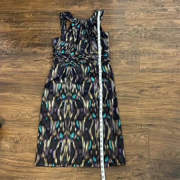 Antonio Melani Spandex Blend Fitted Waist Midi, Sz. 2.