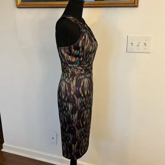 Antonio Melani Spandex Blend Fitted Waist Midi, Sz. 2.