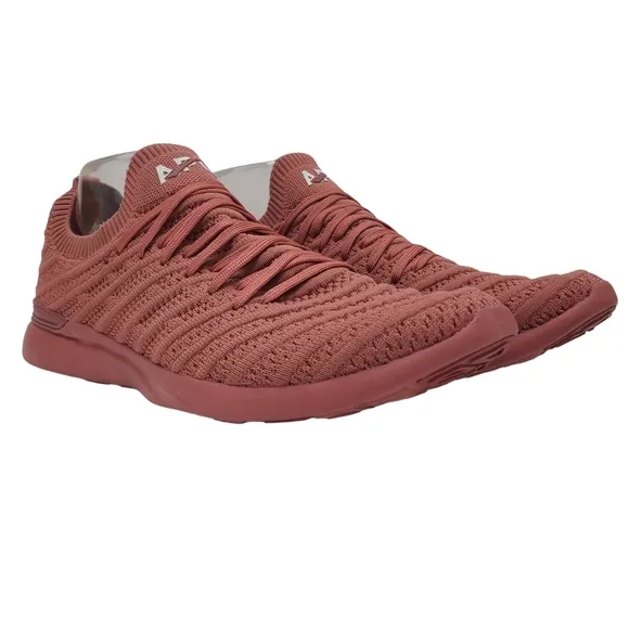 APL Athletic Propulsion Labs Techloom Wave Sneakers Cedar/White Size 10