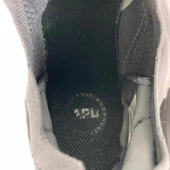APL Womens Techloom Bliss Sneakers Grey White Tan Slip On Lightweight Size 8