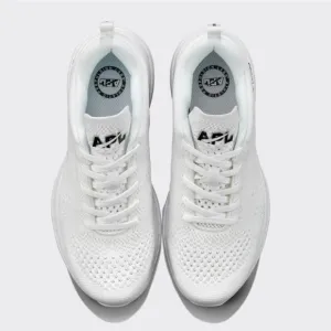 APL Women's TechLoom Pro Sneakers 7.5 in White / Black / Gum