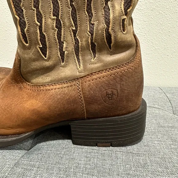 Ariat Supports My Country VenTEK Leather Cowboy Boots