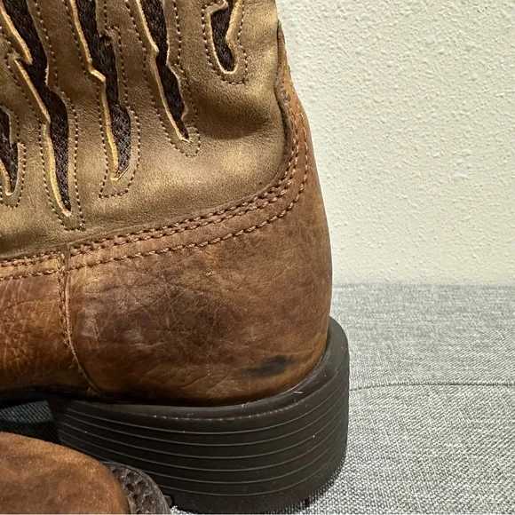 Ariat Supports My Country VenTEK Leather Cowboy Boots