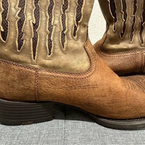 Ariat Supports My Country VenTEK Leather Cowboy Boots