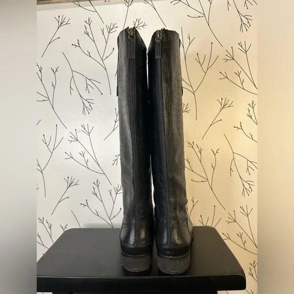 Array Derby Knee High Riding Boots