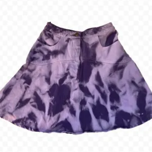 Assembly The Label Purple Tie Dye Denim Jean Skirt Size M