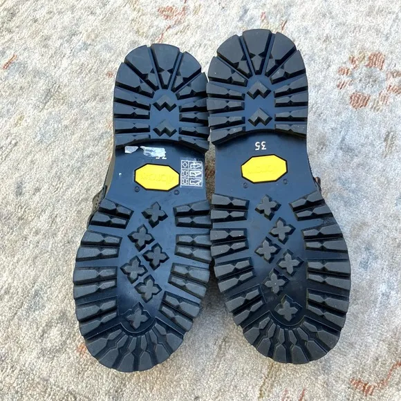 ATP Atelier Black Loafers NWT Vibram Sole Women’s Sz 5