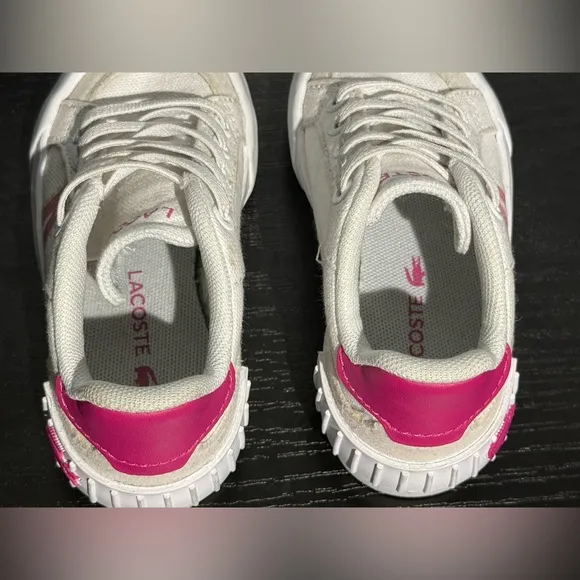 Babies White and Pink Sneakers