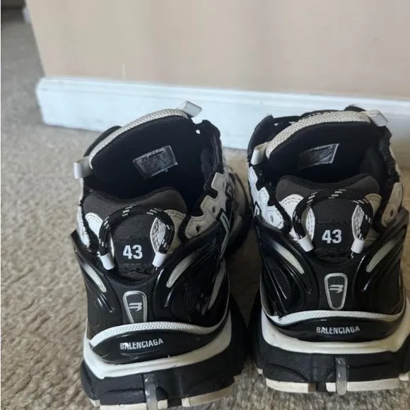 Balenciaga Monochrome Athletic Sneakers