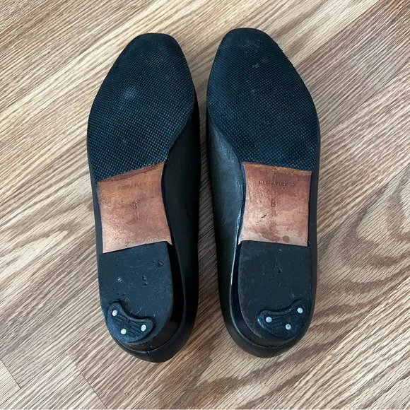 BALLY Olive Green Leather SELENA Loafers Gold Accent sz 8‎